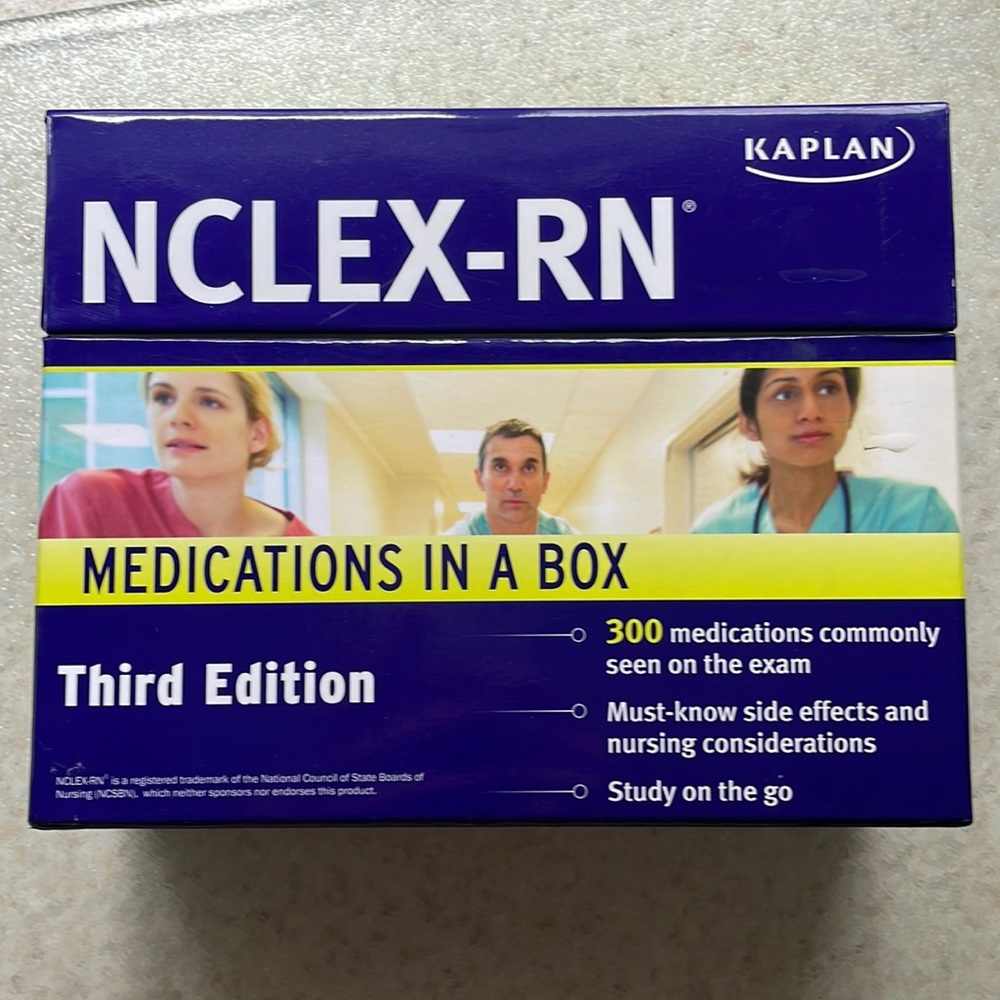 Kaplan NCLEX-RN Medications in a Box Third Edition